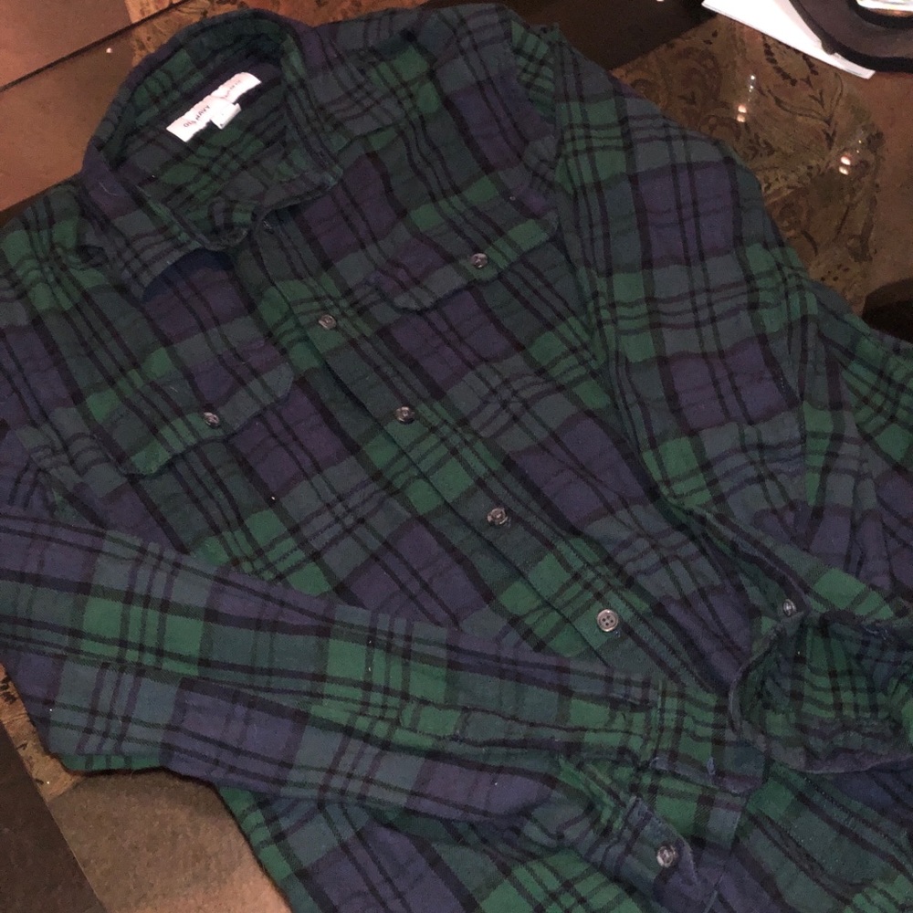 Patterned Flannel Classic Shirt for Women